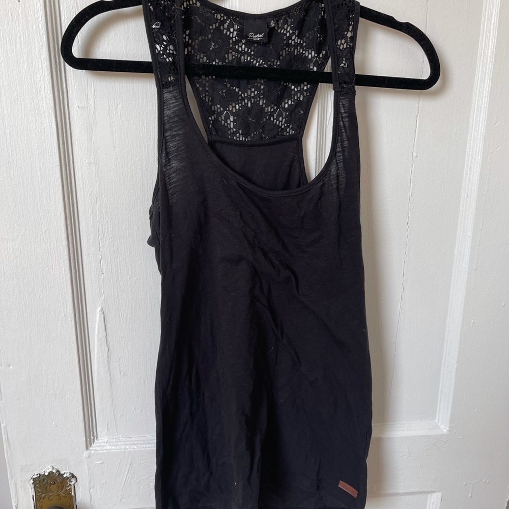 Black Lace Top